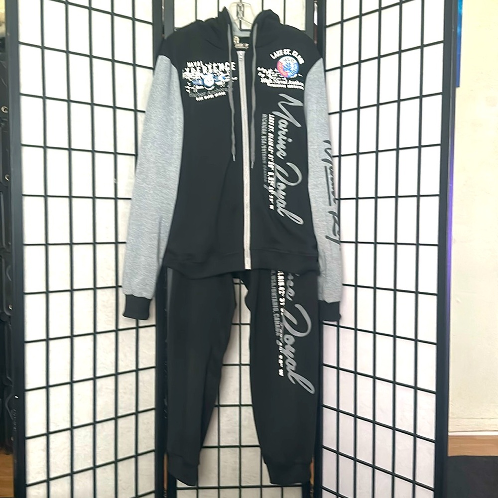 2 Piece Hooded Sweatsuit